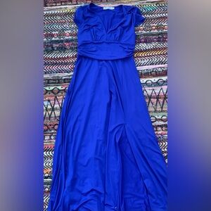Royal Blue Maxi Dress